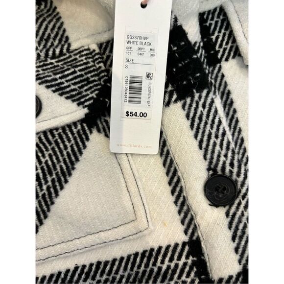 NWT Gb girls flannel shacket, $54 B37 - Picture 5 of 6